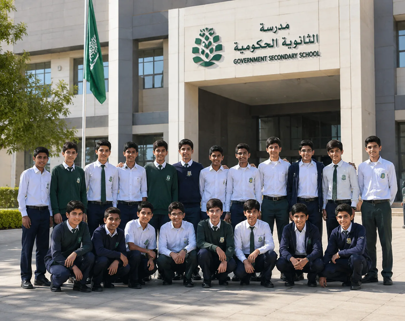 Saudi Arabia government school uniform project