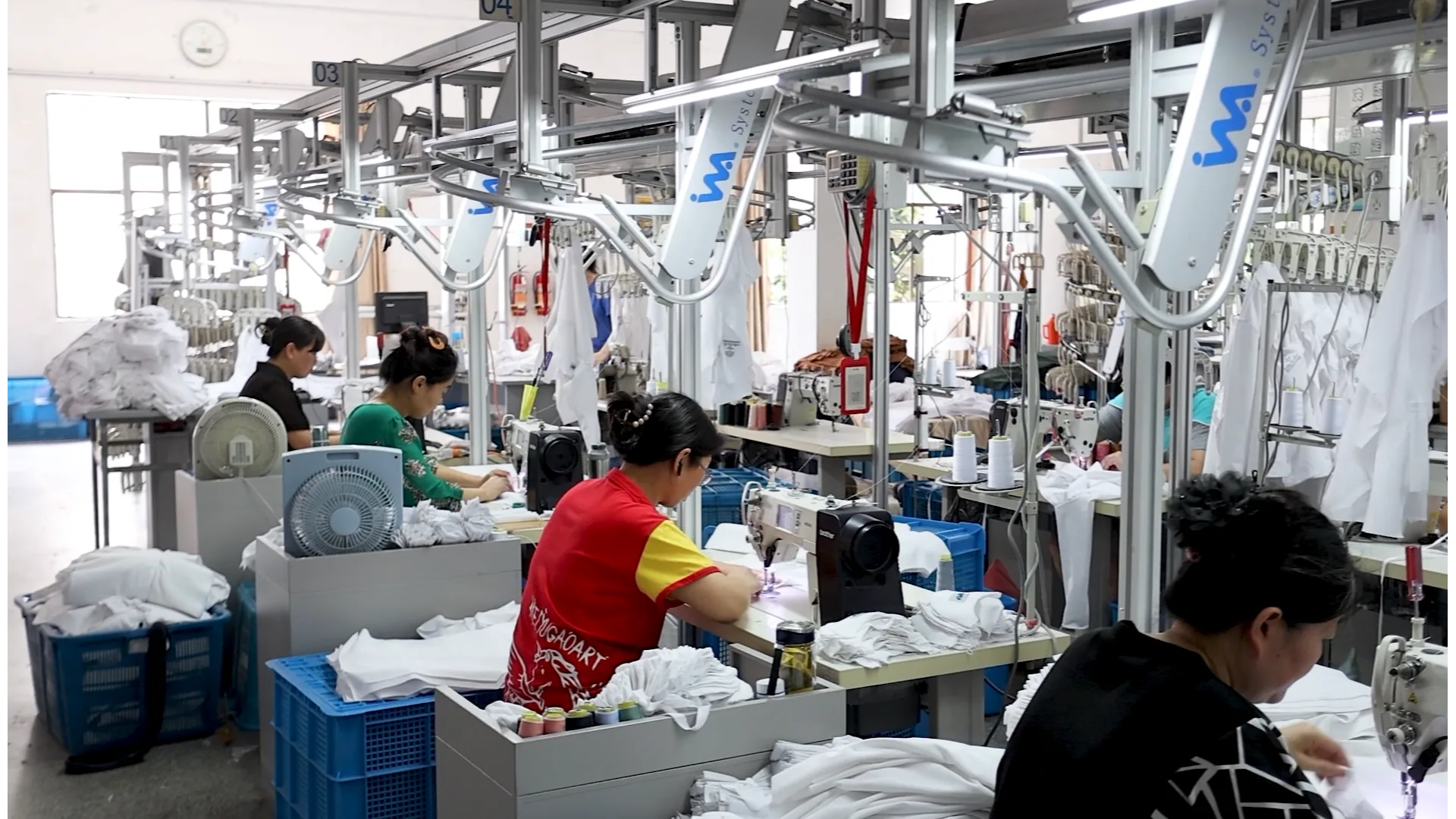 Novaclothe sewing production line
