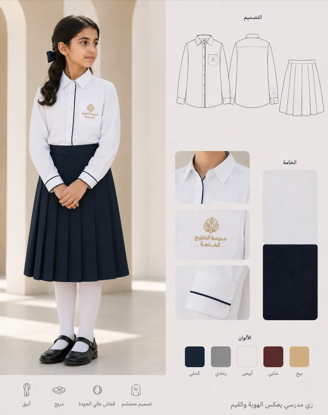 Girls Modesty Uniforms